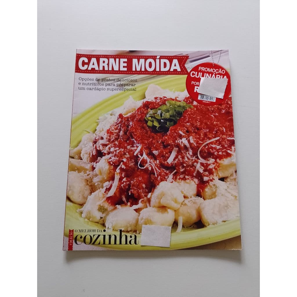Revista Coleção O Melhor Da Cozinha Carne Moída Ac914 (Usado)