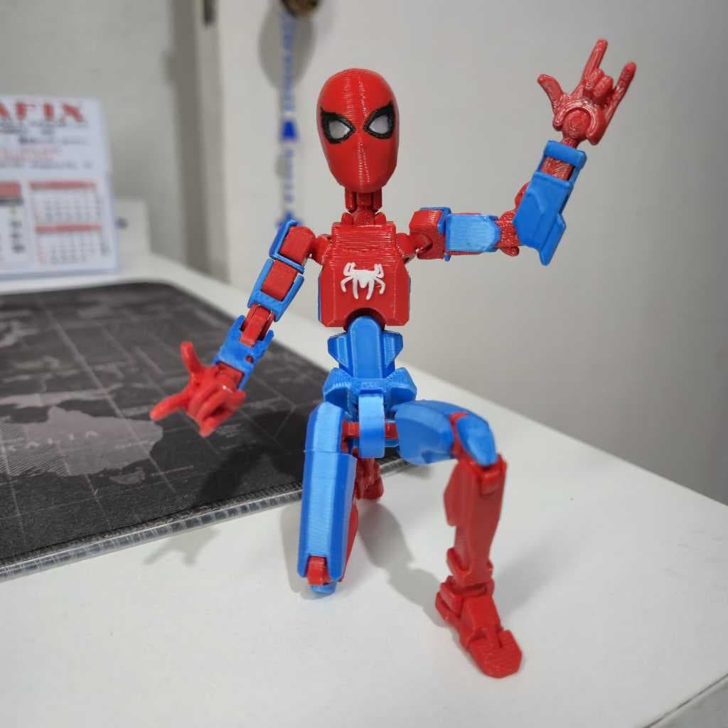 Homem Aranha Boneco Articulado Robo Dummy 13 Brinquedo Anatômico