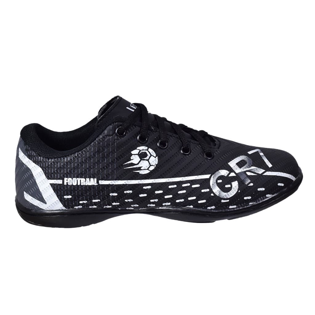 Chuteira footbaal CR7 cano baixo unissex original futsal agilidade, controle e velocidade
