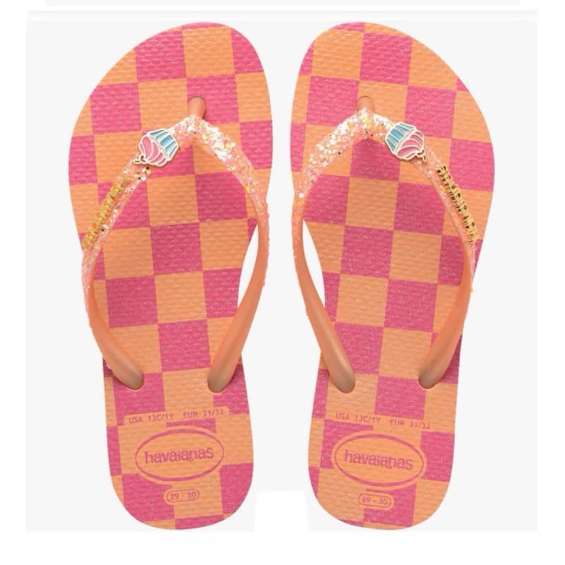 Chinelo Havaianas Infantil Slim Glitter II
