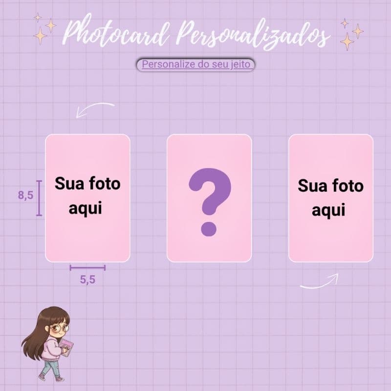 Kit 10 Photocards Personalizados - Alta Qualidade (Fanmade) -leia a descrição
