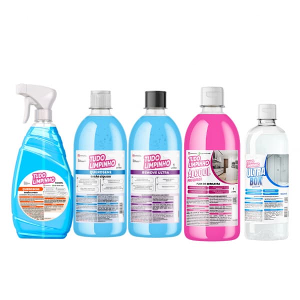 KIT FAXINA BÁSICO TUDO LIMPINHO