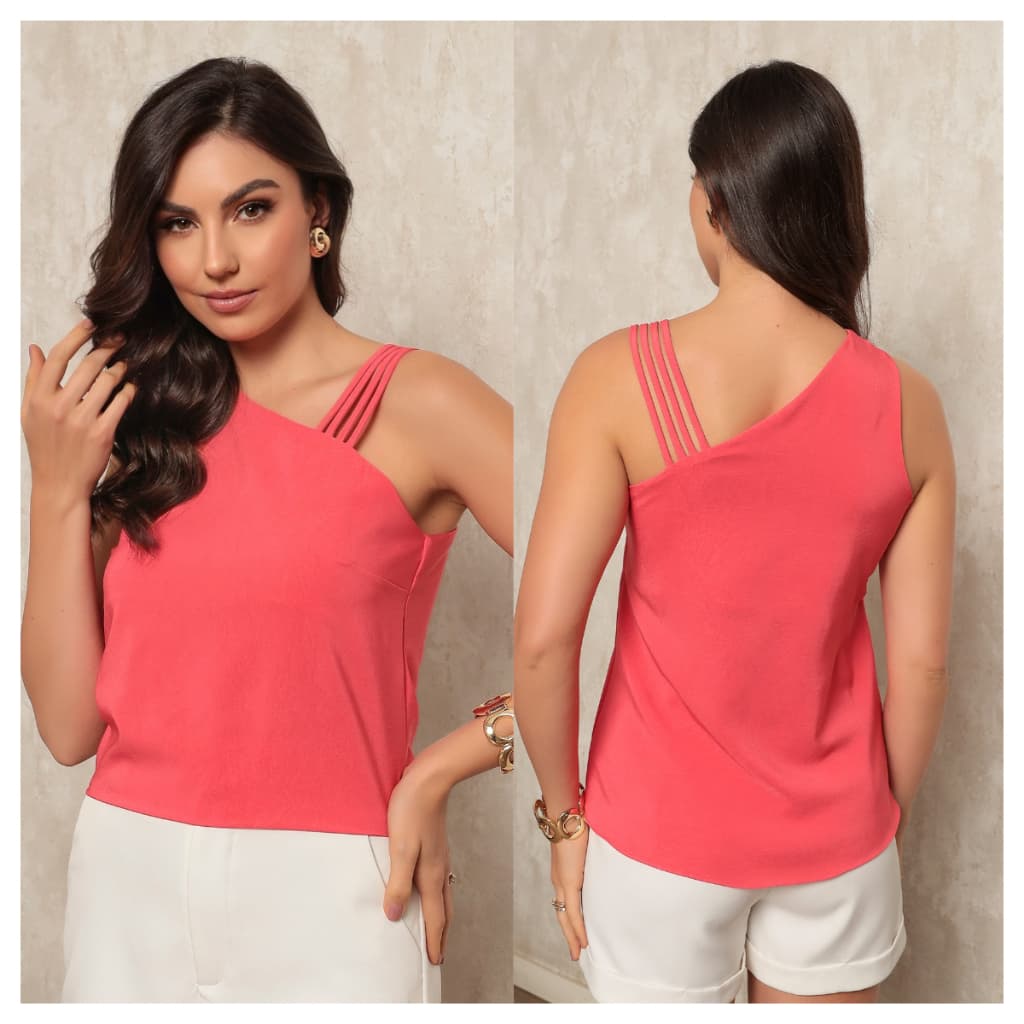 Novo Modelo Regata Para Verão Tecido Fresquinho