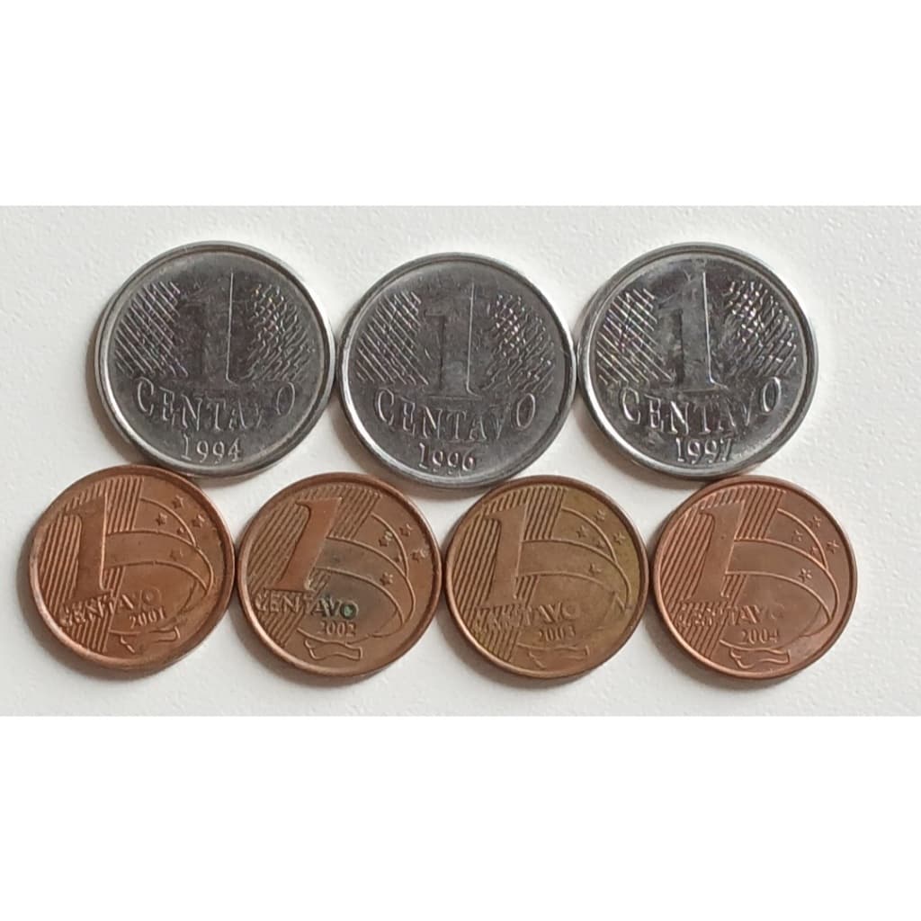 Lote 7 peças da foto 1994, 96, 97, 01, 02, 03, 04.