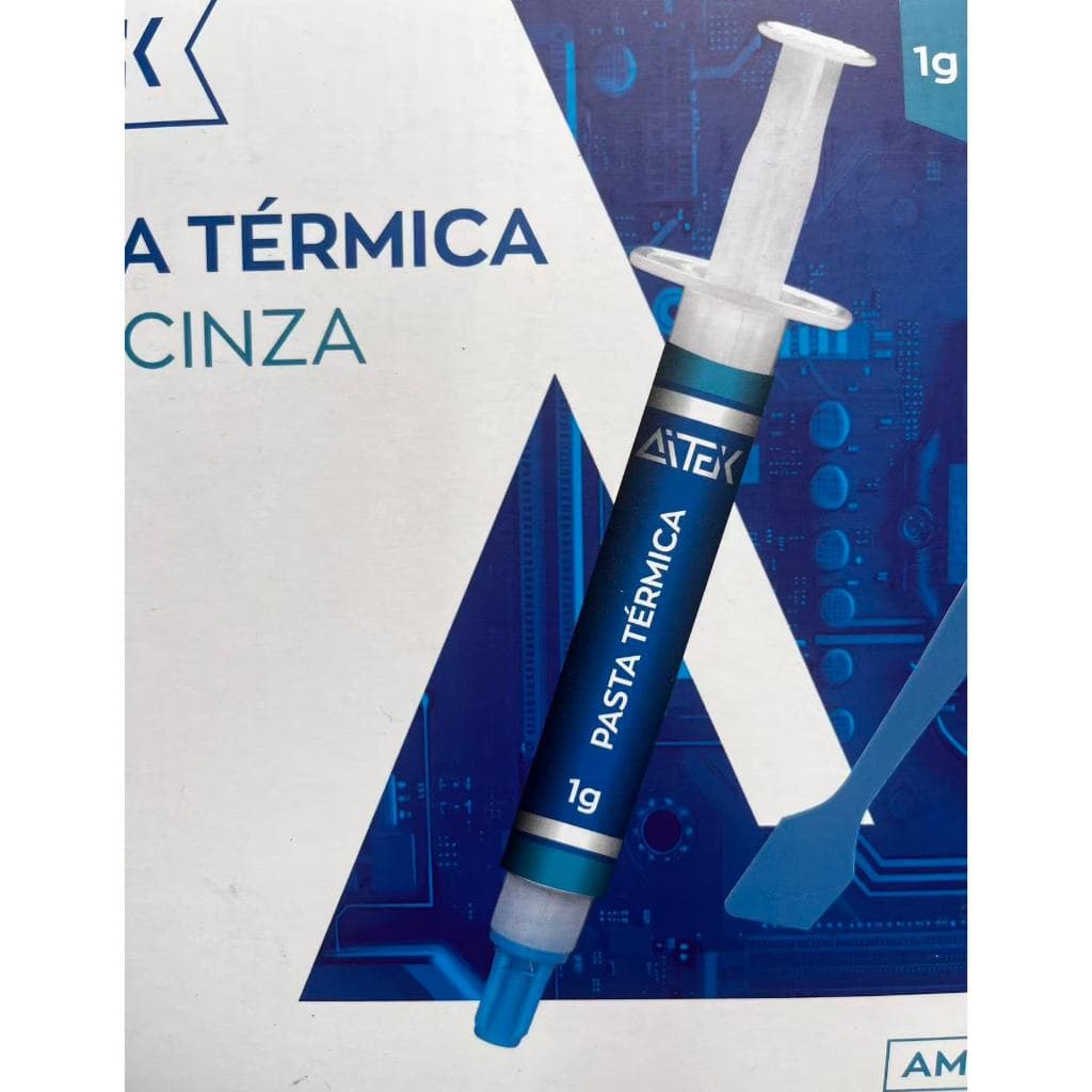 Pasta Térmica AITEK Alta condutividade 1g ou 5g 2,5w/m-k Prata - Resfriamento de Computadores Xbox