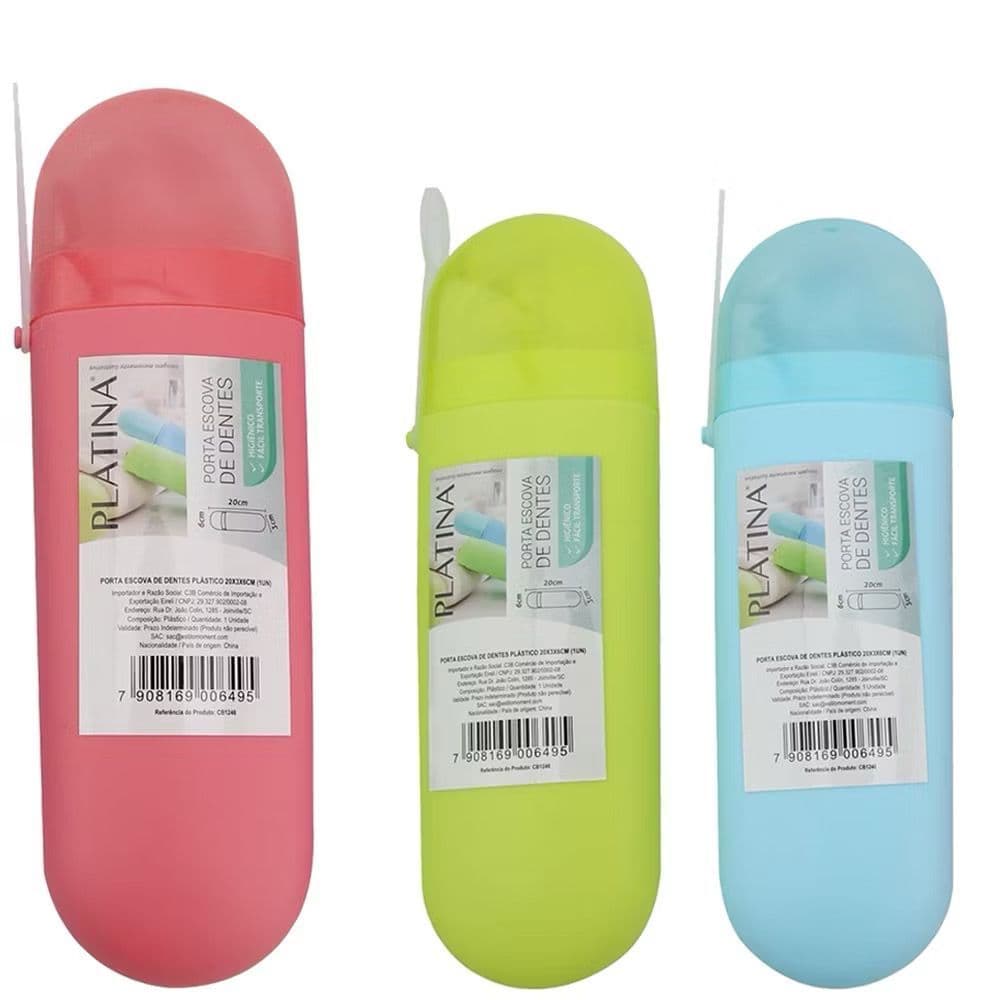 Kit 2 Porta Escova De Dente, Pasta De Dente, Talheres, Canetas Organizador Viagem Bolsa-1246