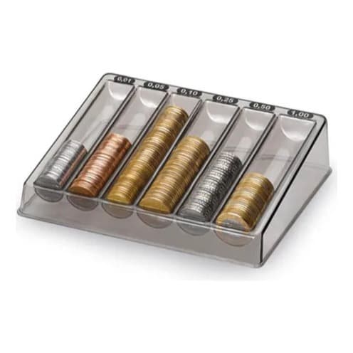 Suporte Fumê Maxcril Organizador De Moedas