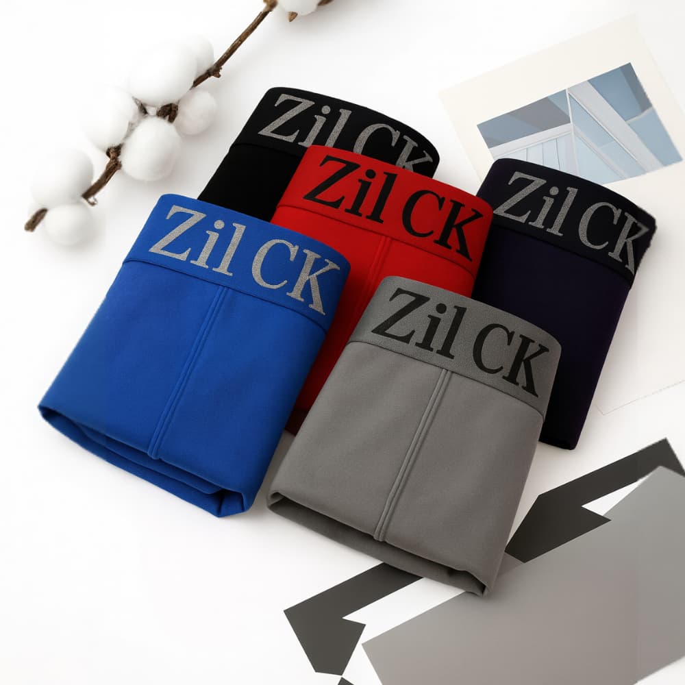 Kit com 10 Cuecas Boxer Masculina Microfibra com Forro 100% Algodão