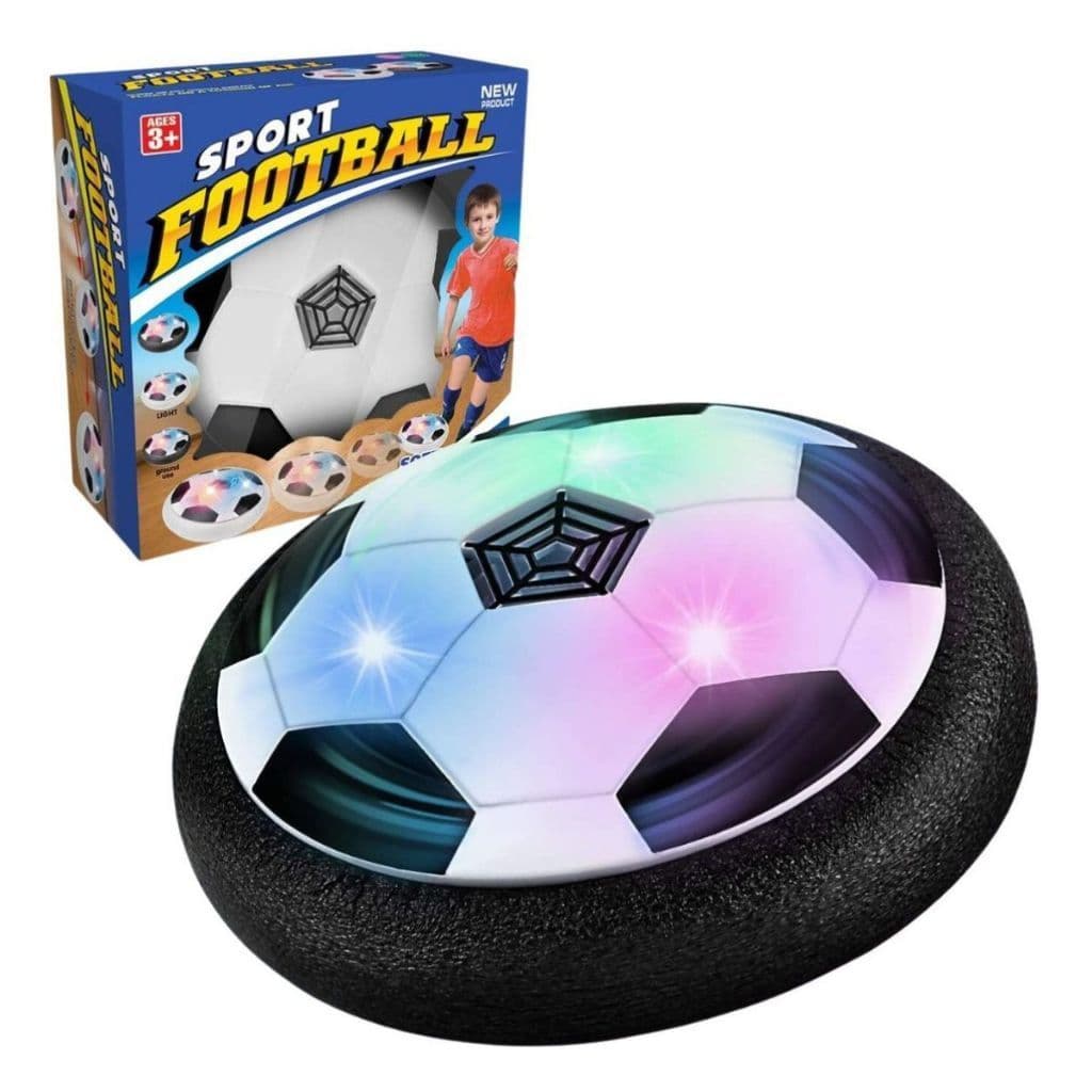 Bola De Futebol Flutuante Elétrica Para Crianças LED Piscante Kid Outdoor Jogos Esportivos Disco