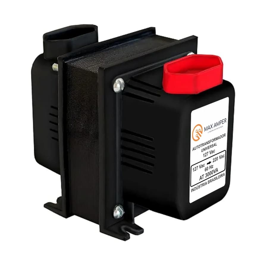 Auto Transformador 3000va Bivolt 110v 220v E 220v 110v max amper