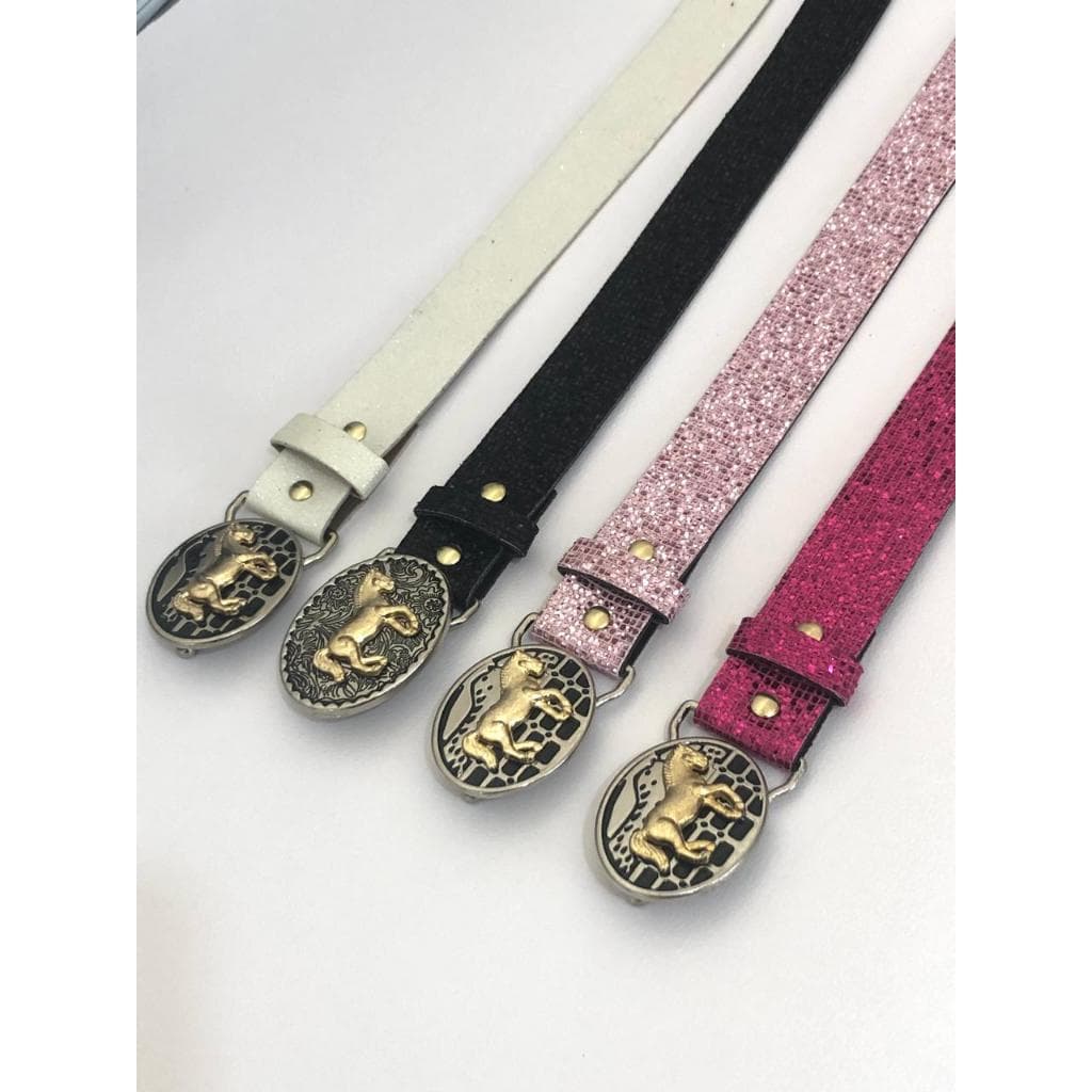 Cinto Boiadeira Glitter Infantil/Juvenil