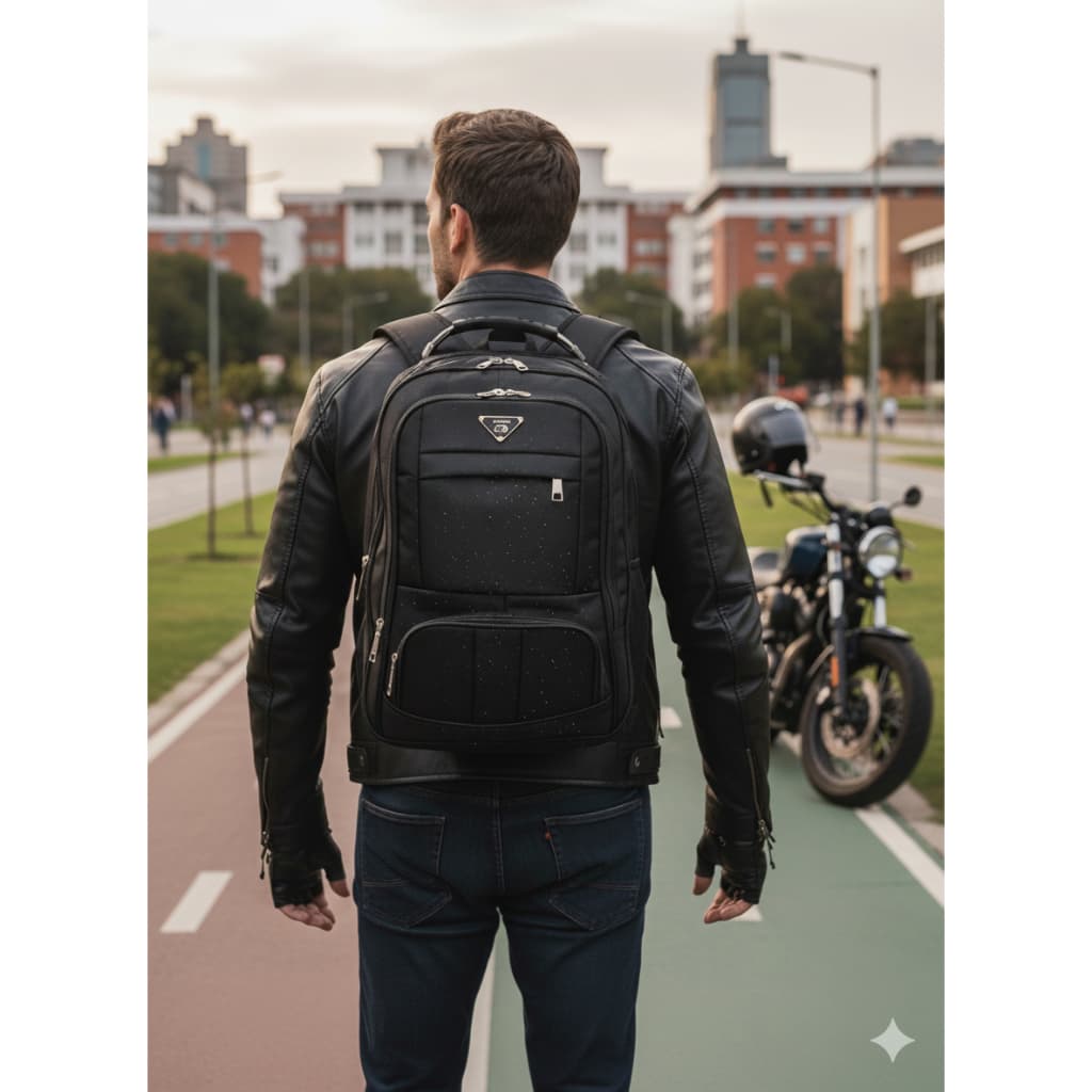 Mochila Grande Reforçada Impermeável Notebook Masculina Antifurto Viagem Motoboy Faculdade