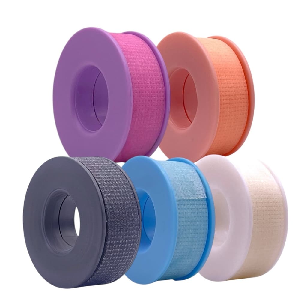 KIT Fitas Siliconadas Gel para Extensão Cílios Pele Sensível Fita Siliconada Lash Designer