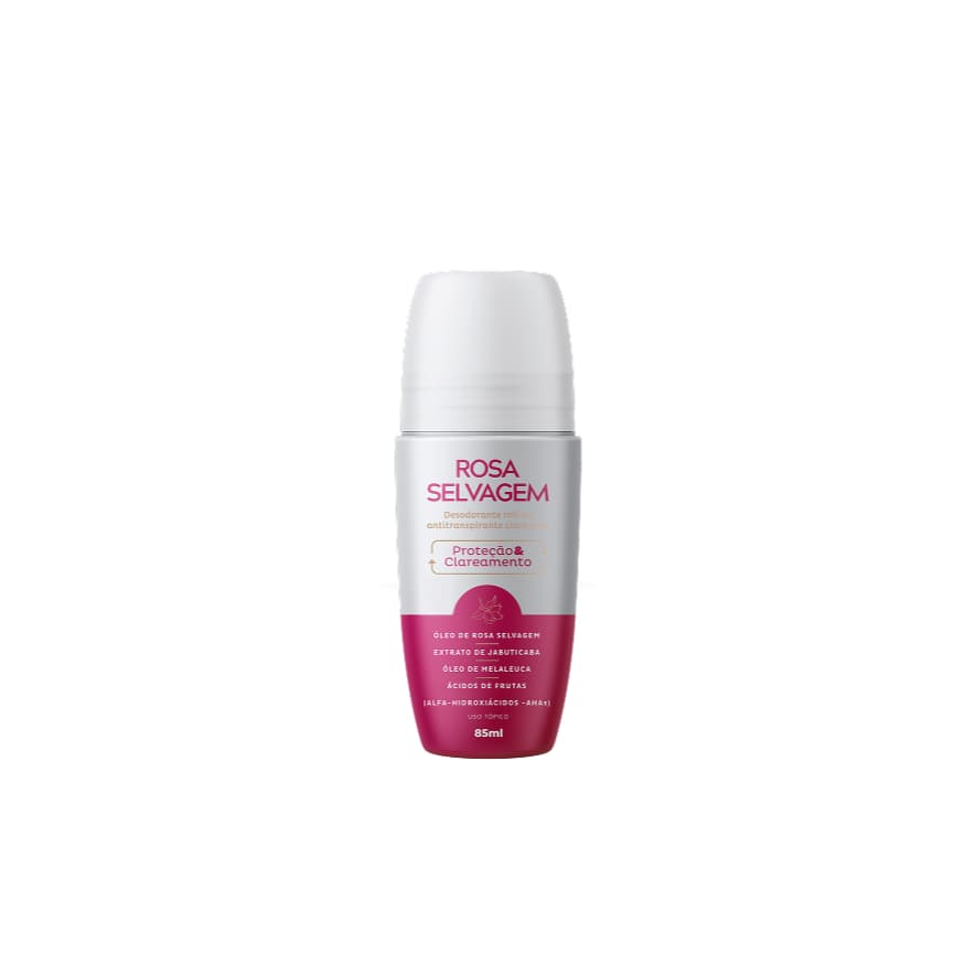 Desodorante clareador - Rosa Selvagem 85ml