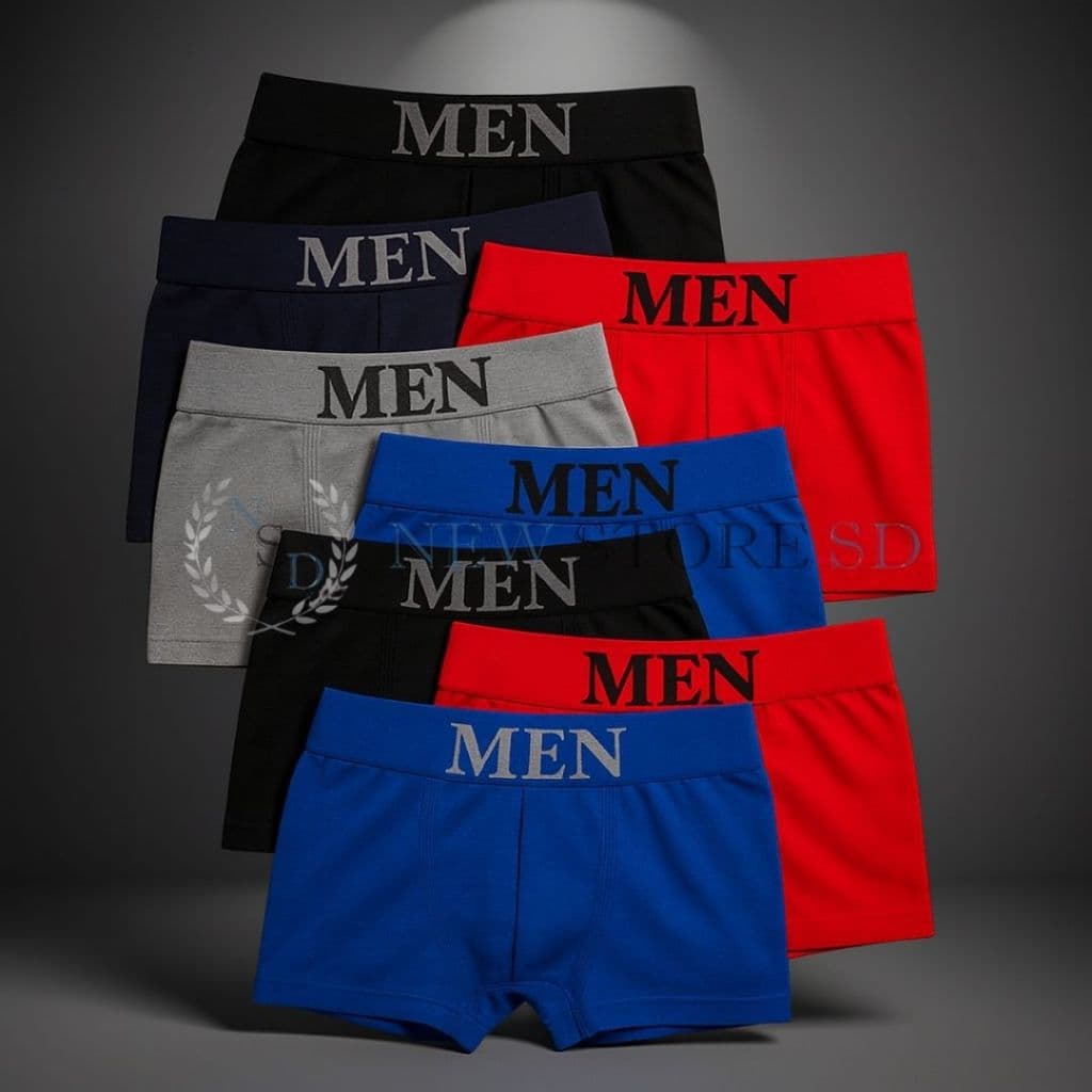 Kit até 12 Cueca Boxer Masculina Microfibra Adulto Sem Costura Conforto Premium