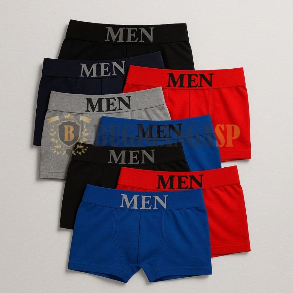 Kit até 12 Cueca Boxer Masculina Microfibra Adulto Sem Costura Conforto Premium