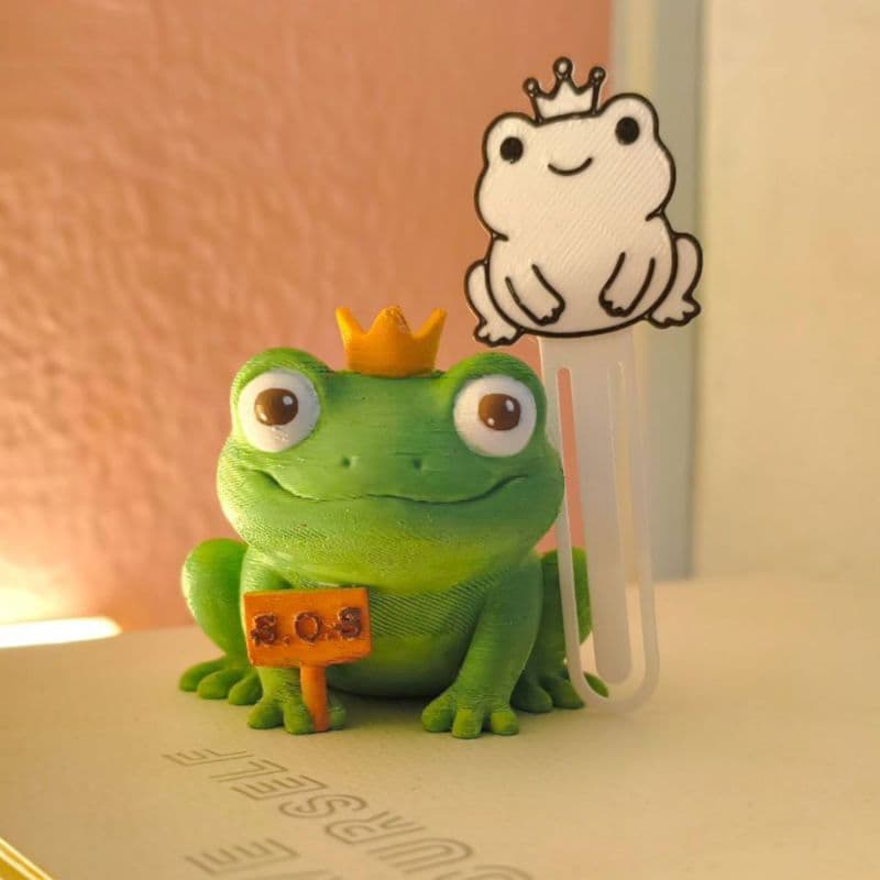 Kit Sapo Reinaldo + Marcador | Assistente do Vilão Aliada do Vilão Colecionável 3D