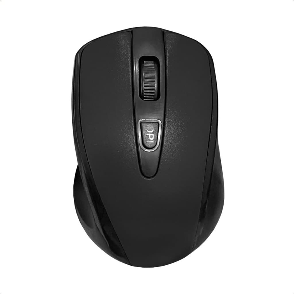 Mouse Sem Fio Preto Para PC Computador Notebook Certificado Anatel - Liberdade e Conforto
