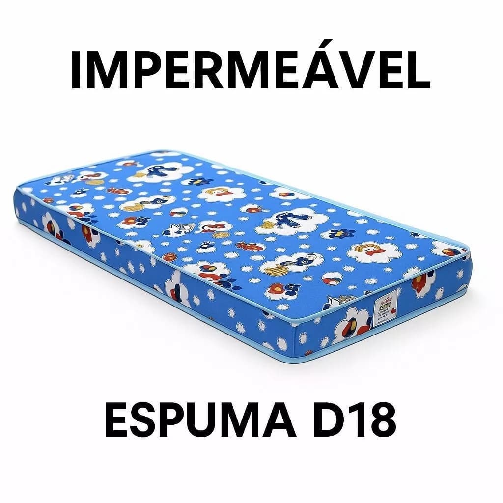 Colchão Ortobom Baby Physical Para Berço 60x130x10cm