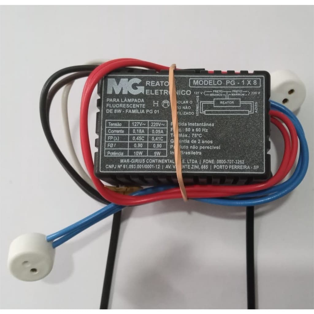 Reator 8w Para Filtro Uv Cleanjump