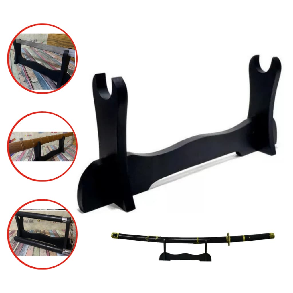 Suporte De Mesa Para Espada Samurai Katana Decorativa Asiatica A Pronta Entrega