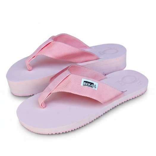 chinelo para compensação de altura (dismetria) ROSA