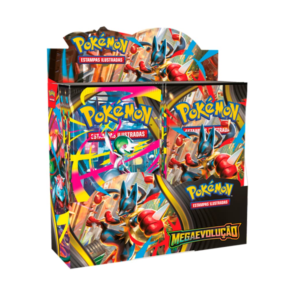 Pacote Pokémon Original - Booster - 1 Pacote com 6 Cartas - Megaevolução -  Equilíbrio Perfeito - Várias Coleções