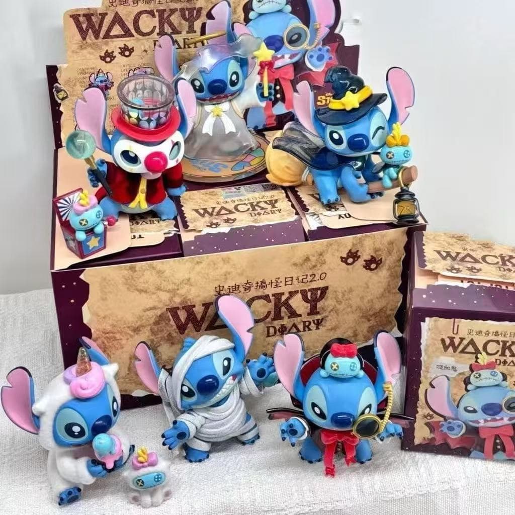 Estoque Pronto Ponto Estranho Diário 2.0 Caixa Cega Figuras Engraçado Colecionável Anime Decoração De Mesa Para Crianças