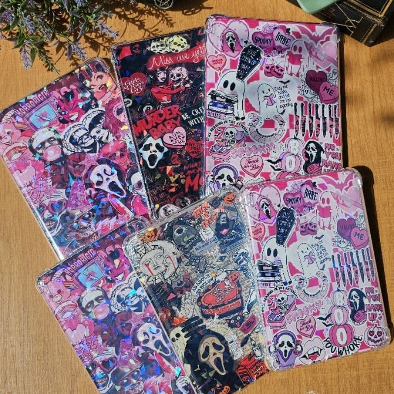 Kindle Insert Card Skin Holográfico Halloween Spooky 11 geração Paperwhite 12a geração Colorsoft