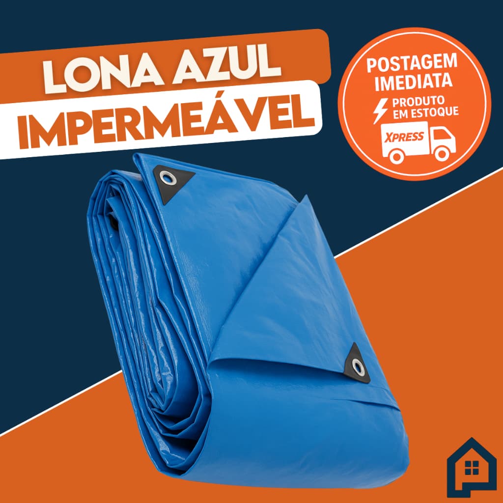 Lona Plastica Carreteiro Impermeável  Piscina 2x2 3x2 3x3  4x3 4x4 5x3 5x4 Reforçada Encerado