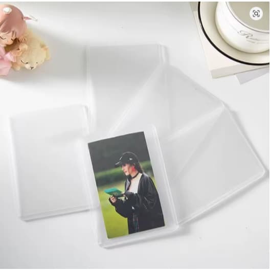 kit 10,20,30,40,50 Protetor de Cartas, Documentos Padrão Básico Transparente
