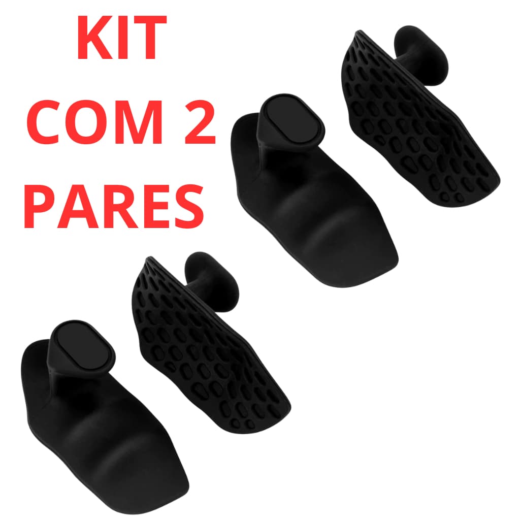 Kit 2 Pares Luva Academia Grip Anti Calos Protetor de Palma Musculação Crossfit