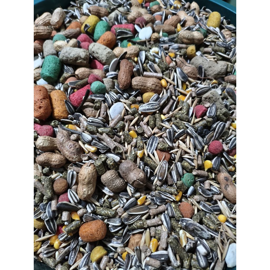 Mistura Ração para Hamster, Porquinho da India, Fracionado 1kg à 3kg