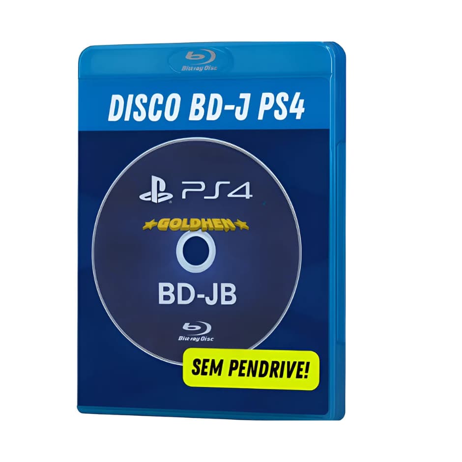 Disco De Desbloqueio Bd-j Ps4. Kit Bdj Firmware 9.00 À 12.52