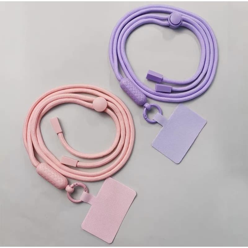 Cordão De Telefone Celular De Múltiplos Estilos-Pendurar Pescoço Ajustável-Alça De Corpo Cruzado Anti-Perda Longa Espess