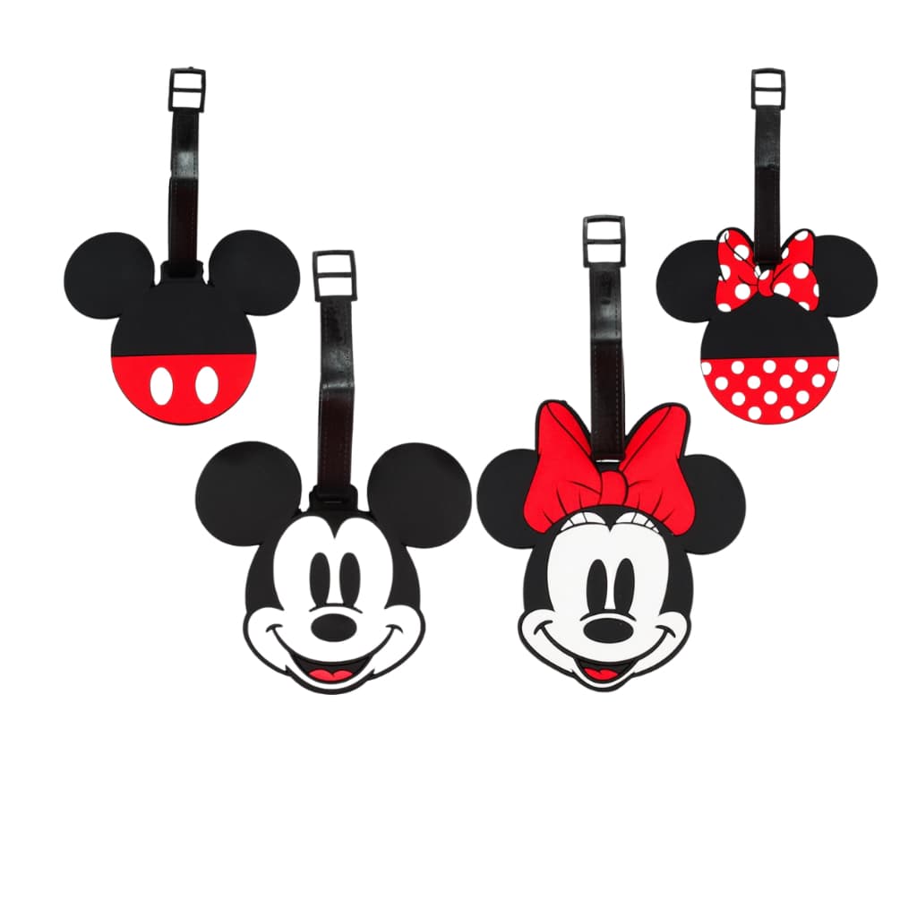 Etiqueta, Tag de Bagagem, Mala Minnie e Mickey - Disney Unidade Variada