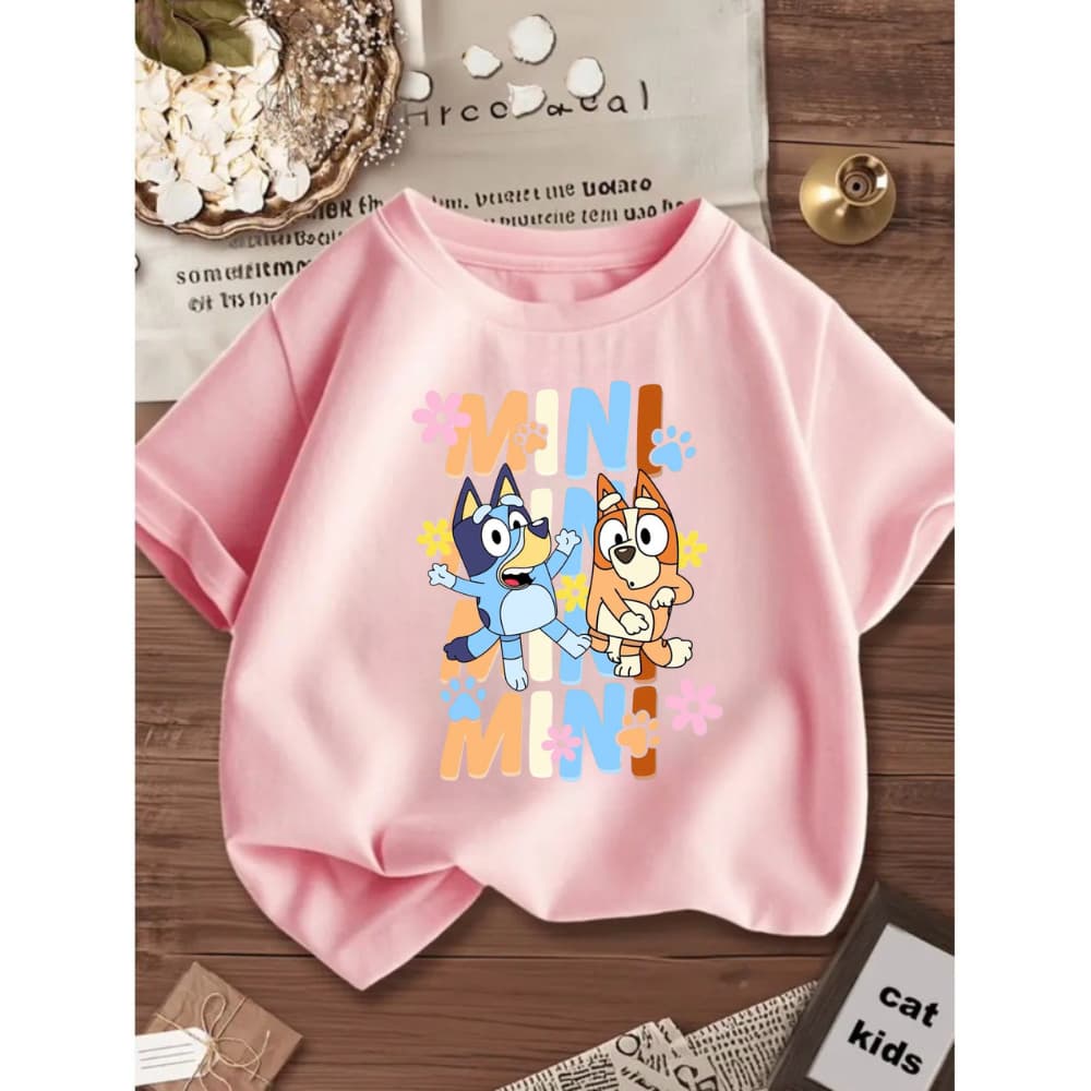 Camiseta Infantil Feminina Estampada Estilo e Conforto para as Pequenas