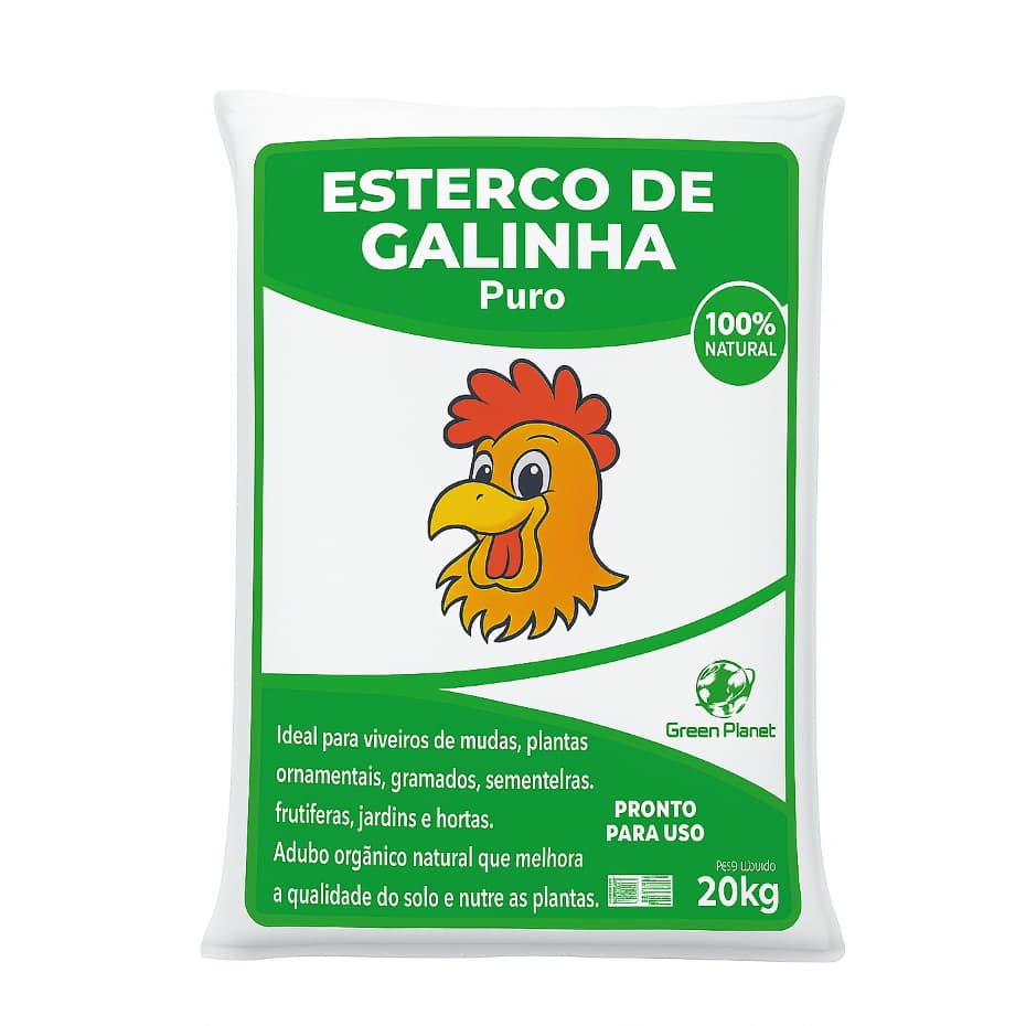 Esterco de Galinha 100% Natural - Escolha a Quantidade!