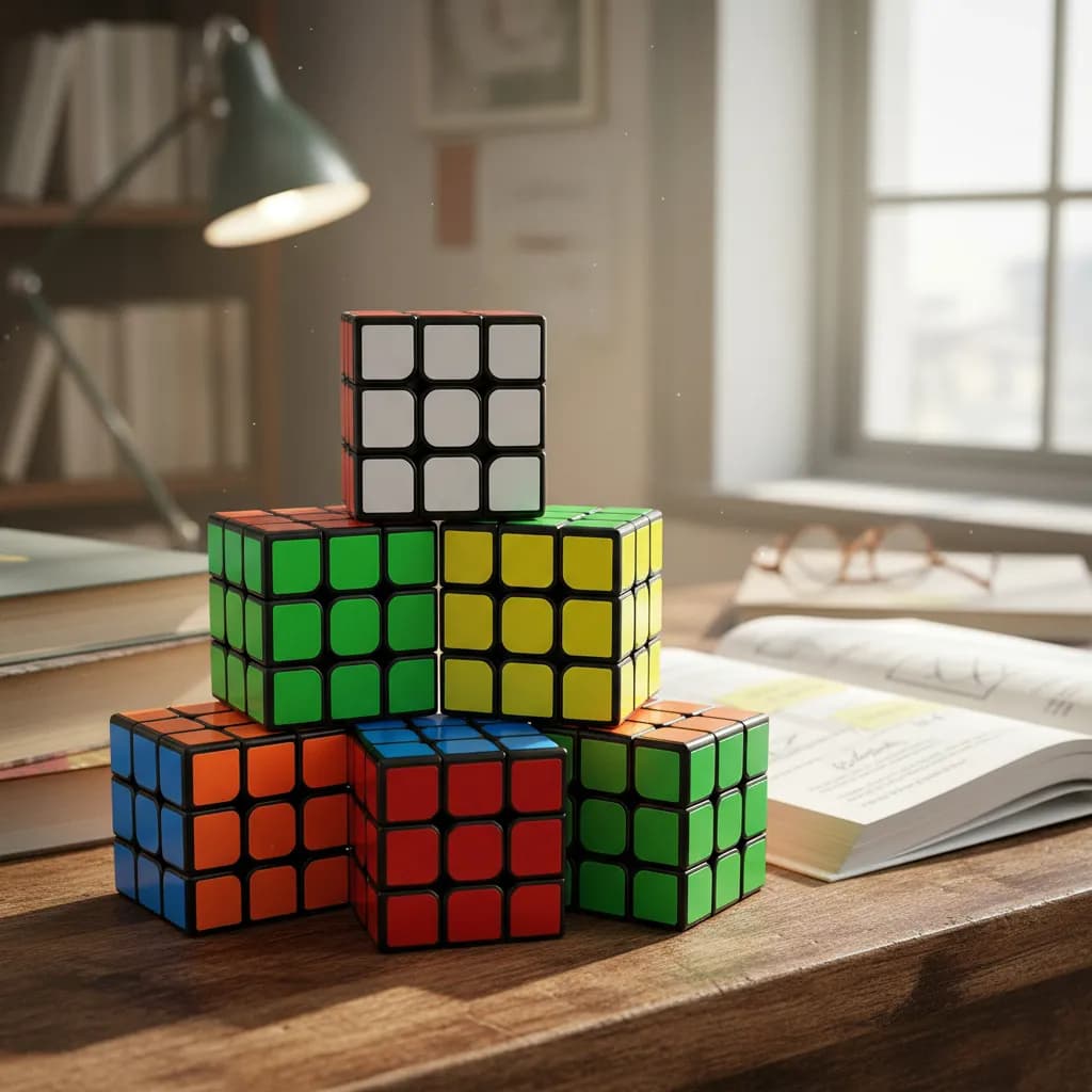 Kit Até 20 Cubo Mágico Atacado Lembrancinha Aniversário 3x3 Interativo Brinquedo Barato Infantil Festa Pequeno Prenda