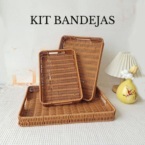 BANDEJA MULTIUSO SERVIR CAFÉ DA MANHÃ LANCHES CONDIMENTOS  PVC VIME