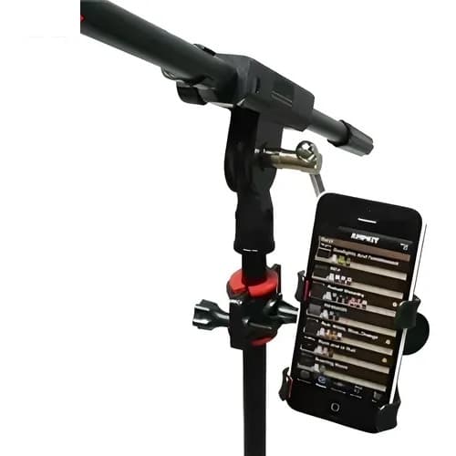 Suporte Celular P Pedestal Microfone Baterista