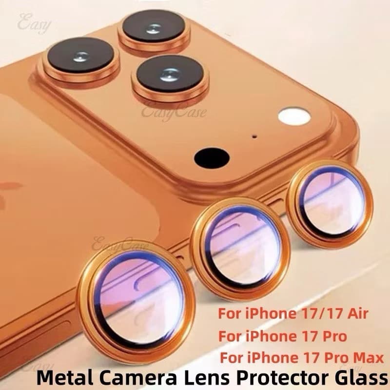 Película Protetora de Lentes de Câmera Metal Para IPhone 17 17PRO 17PRO MAX 17AIR
