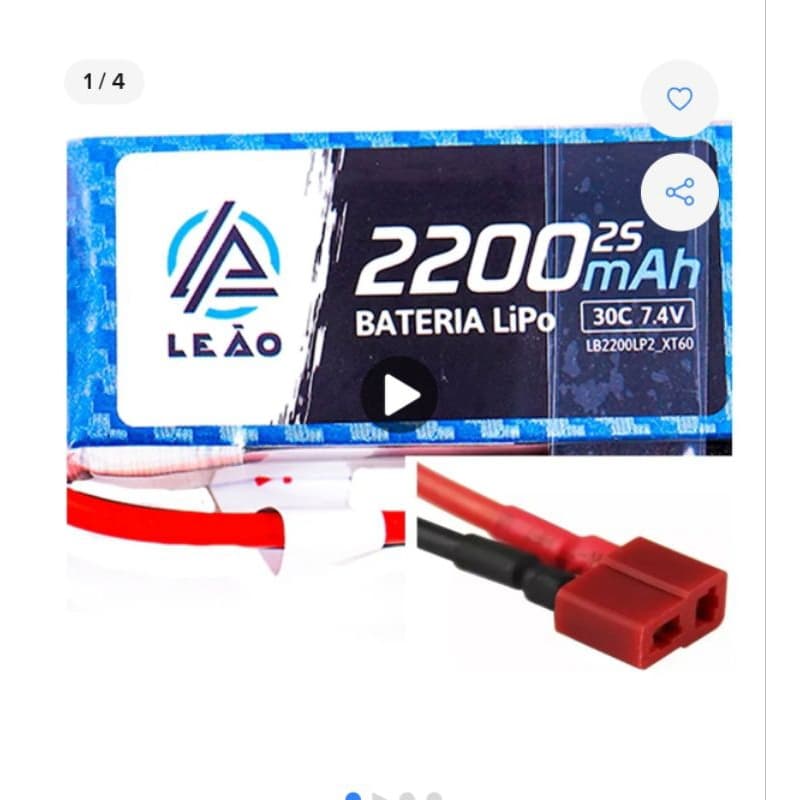 Lipo 7.4v 2200mah 30/60c automodelo aero sg116 max  wltoys 144001 12428 12429 12404 promocao