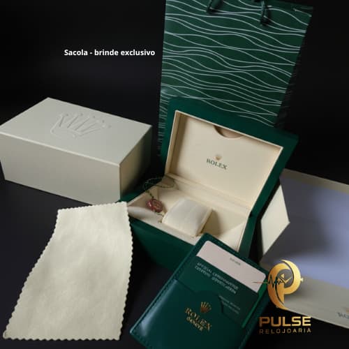 Caixa Premium Para Relógio Exclusiva c/ Certificado + sacola de brinde exclusivo