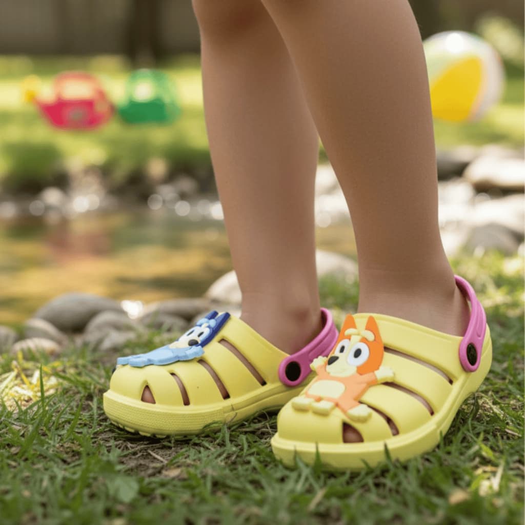 SANDALIA PARA MENINOS E MENINAS PAPETE LEVE MACIA FLEXIVEL CACHORRINHOS BABUCHE VARIAS CORES