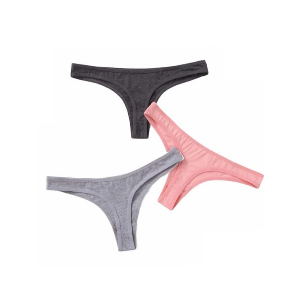 Kit 10 Calcinhas Fio Dental De Algodão Calcinha Sexy Conforto Revenda