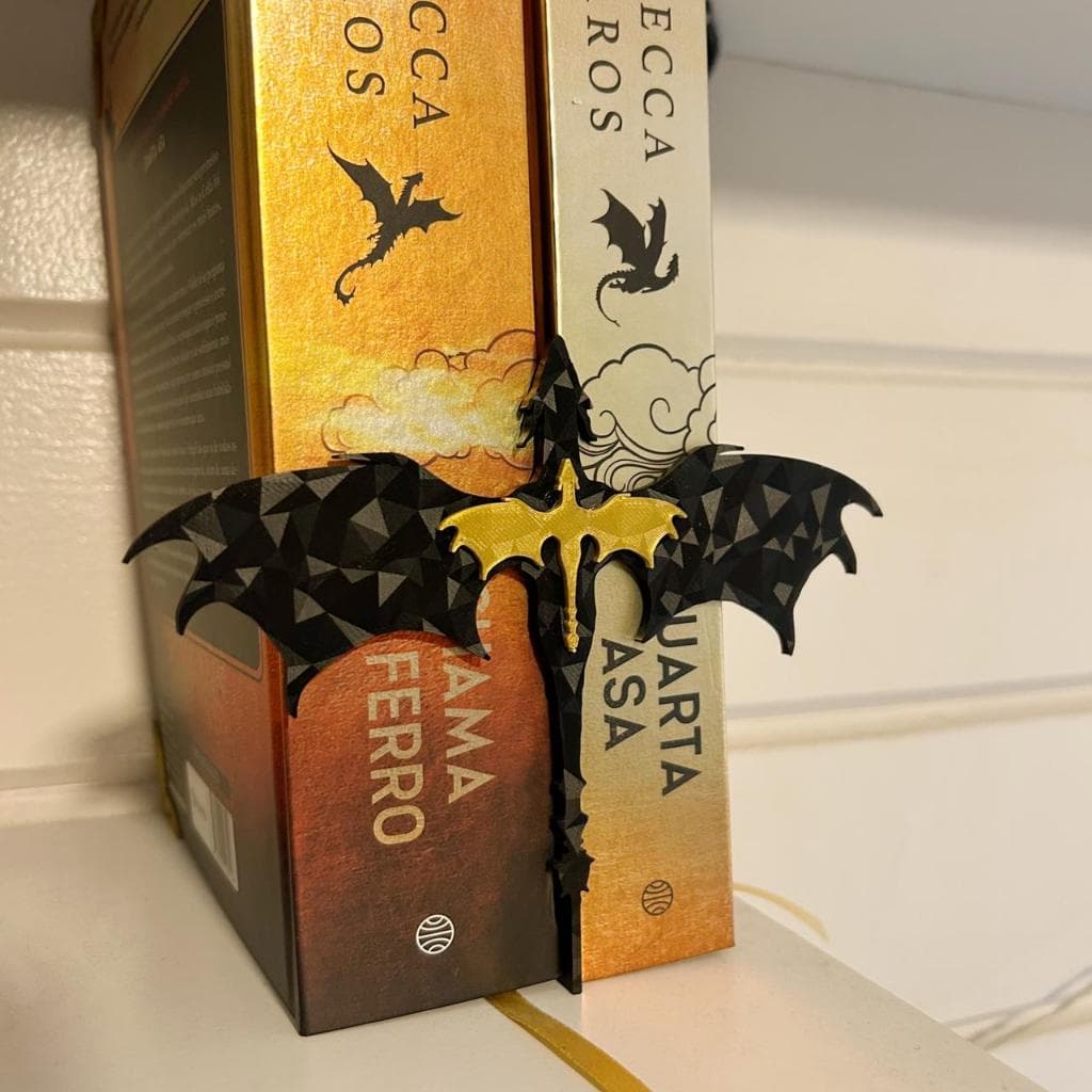 Quarta Asa Suporte expositor para decoração de estante, livros