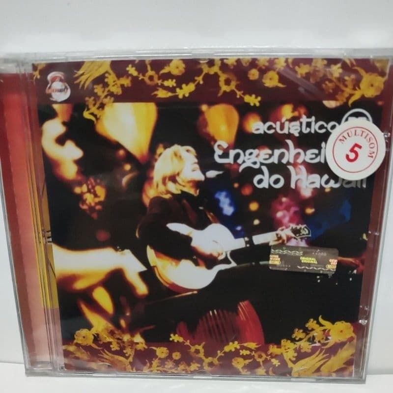 cd engenheiros do Hawaii acústico novo lacrado observação o cd e réplica do original