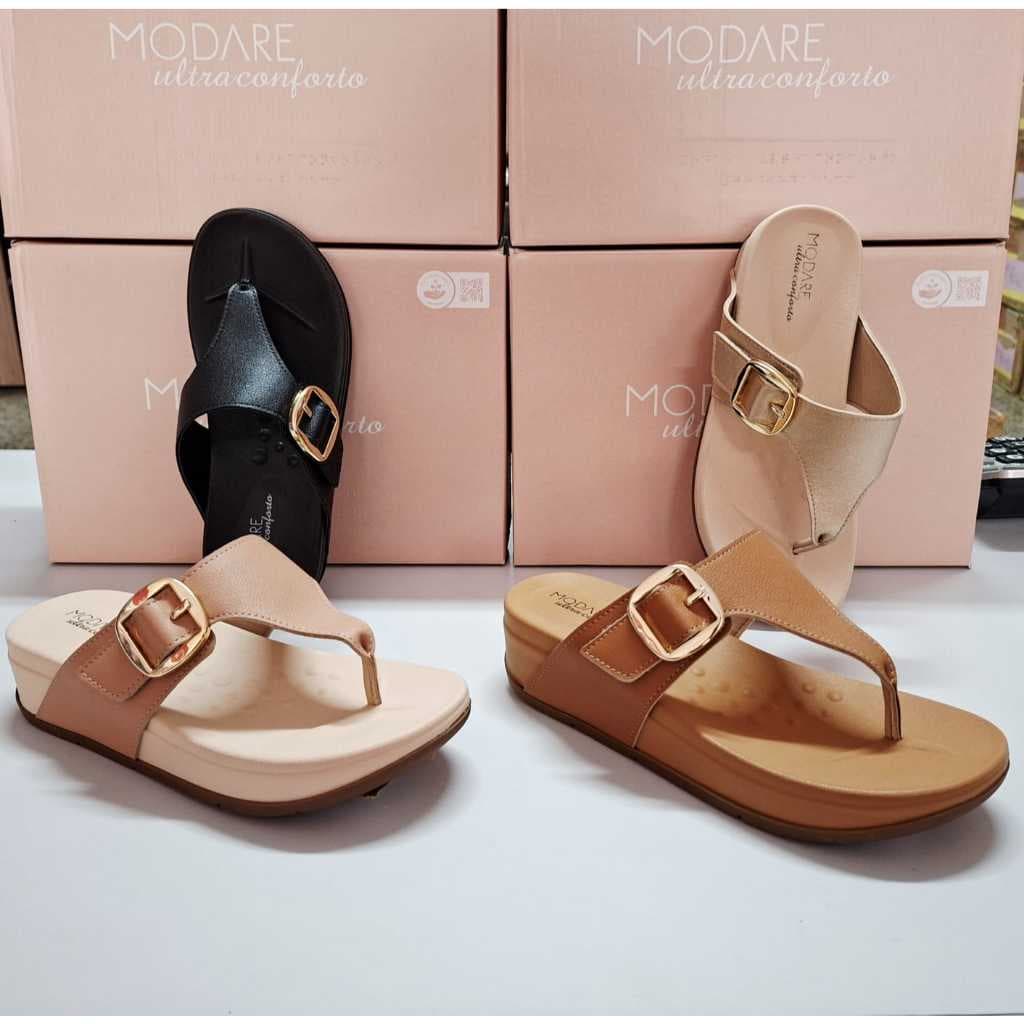 sandalia feminina tamanco modare ultraconforto 7207.101