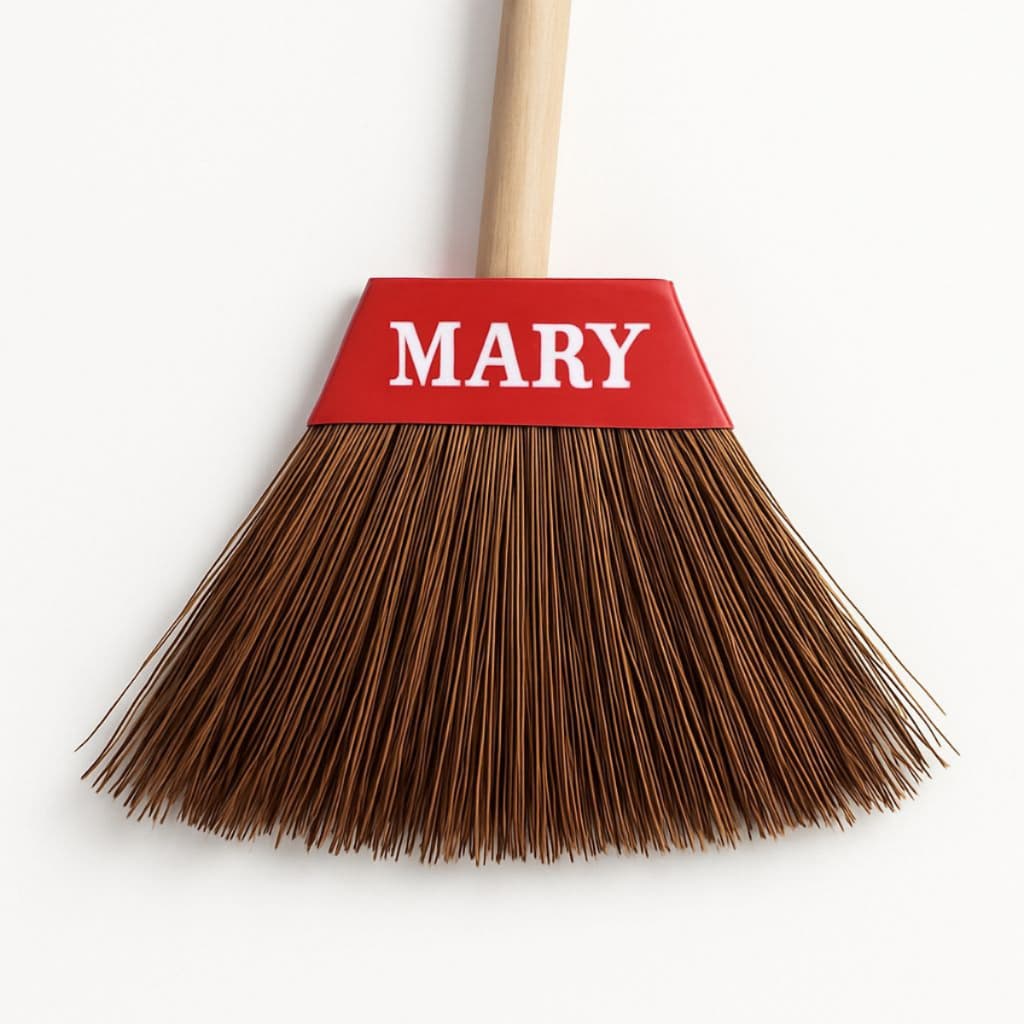 VASSOURA PIAÇAVA NATURAL COM CABO RESISTENTE ECOLOGICA - ENVIO IMEDIATO